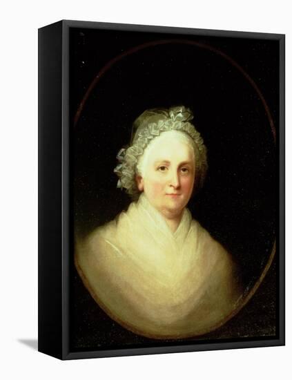 Portrait of Martha Washington-Jane Stuart-Framed Stretched Canvas