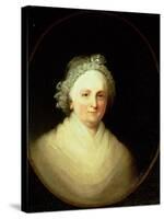 Portrait of Martha Washington-Jane Stuart-Stretched Canvas