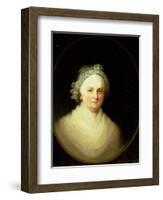 Portrait of Martha Washington-Jane Stuart-Framed Giclee Print