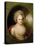 Portrait of Martha Washington-Rembrandt Peale-Stretched Canvas