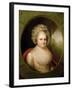 Portrait of Martha Washington-Rembrandt Peale-Framed Giclee Print