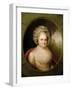 Portrait of Martha Washington-Rembrandt Peale-Framed Giclee Print