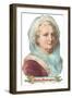 Portrait of Martha Washington-null-Framed Art Print