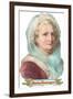 Portrait of Martha Washington-null-Framed Art Print