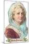 Portrait of Martha Washington-null-Mounted Art Print