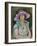 Portrait of Marthe Lebasque in a Purple Hat, 1925-26-Henri Lebasque-Framed Giclee Print