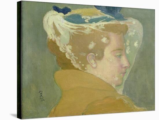 Portrait of Marthe with a White Veil, 1894-Maurice Denis-Stretched Canvas