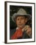 Portrait of Martin Andersen Nexo-Michael Ancher-Framed Giclee Print