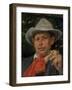 Portrait of Martin Andersen Nexo-Michael Ancher-Framed Giclee Print