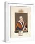 Portrait of Martin Luther (1483-1546) from 'Memoirs of the Court of Queen Elizabeth'-Sarah Countess Of Essex-Framed Giclee Print