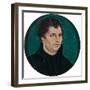 Portrait of Martin Luther, 1525-Lucas, The Elder Cranach-Framed Giclee Print