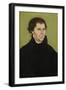 Portrait of Martin Luther, 1527-Lucas, The Elder Cranach-Framed Giclee Print