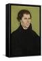 Portrait of Martin Luther, 1527-Lucas, The Elder Cranach-Framed Stretched Canvas