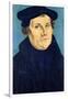 Portrait of Martin Luther 1529-Lucas Cranach the Elder-Framed Giclee Print