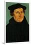 Portrait of Martin Luther, 1529-Lucas Cranach the Elder-Framed Giclee Print