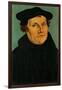 Portrait of Martin Luther, 1529-Lucas Cranach the Elder-Framed Giclee Print