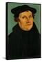 Portrait of Martin Luther, 1529-Lucas Cranach the Elder-Framed Stretched Canvas