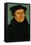 Portrait of Martin Luther, 1529-Lucas Cranach the Elder-Framed Stretched Canvas