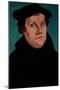 Portrait of Martin Luther, 1529-Lucas Cranach the Elder-Mounted Premium Giclee Print