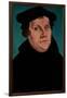 Portrait of Martin Luther, 1529-Lucas Cranach the Elder-Framed Giclee Print