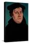 Portrait of Martin Luther, 1529-Lucas Cranach the Elder-Stretched Canvas