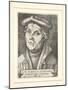 Portrait of Martin Luther, 1530-Italian School-Mounted Giclee Print