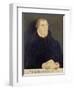 Portrait of Martin Luther, 1568-Lucas Cranach, the Elder (Studio of)-Framed Giclee Print