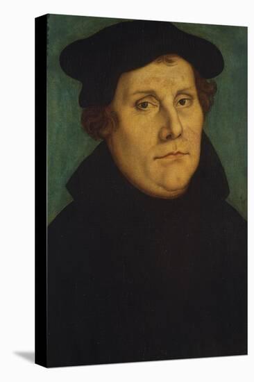 Portrait of Martin Luther as Professor-Lucas Cranach the Elder-Stretched Canvas