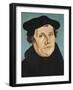 Portrait of Martin Luther-Lucas Cranach the Elder-Framed Premium Giclee Print