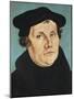 Portrait of Martin Luther-Lucas Cranach the Elder-Mounted Premium Giclee Print
