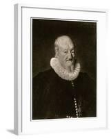 Portrait of Martin Ruzé De Beaulieu-Frans Porbus-Framed Giclee Print