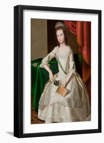 Portrait of Mary Ann Carpenter (1751-1801) Mrs Thomas Forster, 1779 (Oil on Canvas)-Ralph Earl-Framed Giclee Print