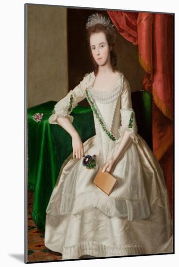 Portrait of Mary Ann Carpenter (1751-1801) Mrs Thomas Forster, 1779 (Oil on Canvas)-Ralph Earl-Mounted Giclee Print