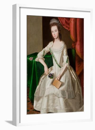 Portrait of Mary Ann Carpenter (1751-1801) Mrs Thomas Forster, 1779 (Oil on Canvas)-Ralph Earl-Framed Giclee Print