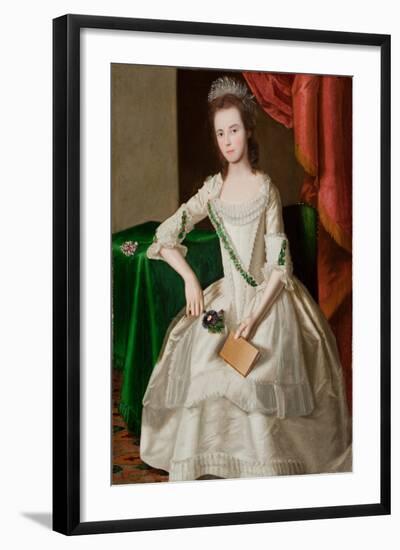 Portrait of Mary Ann Carpenter (1751-1801) Mrs Thomas Forster, 1779 (Oil on Canvas)-Ralph Earl-Framed Giclee Print