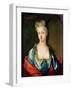 Portrait of Mary Anne Spanheim (1682-1772), Wife of Francois De La Rochefoucauld, Marquis De…-Michael Dahl-Framed Giclee Print