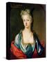 Portrait of Mary Anne Spanheim (1682-1772), Wife of Francois De La Rochefoucauld, Marquis De…-Michael Dahl-Stretched Canvas