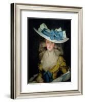 Portrait of Mary Benwell (Fl.1761-1800), C.1785-John Hoppner-Framed Giclee Print