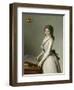 Portrait of Mary Broutin, Baroness Chalvet-Sonville-Francois Andre Vincent-Framed Giclee Print