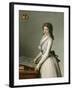 Portrait of Mary Broutin, Baroness Chalvet-Sonville-Francois Andre Vincent-Framed Giclee Print