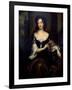 Portrait of Mary Butler, Duchess of Devonshire-Willem Wissing-Framed Giclee Print