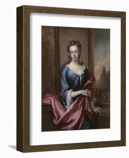 Portrait of Mary Calverley, Lady Sherard, C.1696-Godfrey Kneller-Framed Giclee Print