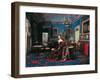 Portrait of Mary Christine of Savoy in the Royal Palace of Naples-Carlo De Falco-Framed Giclee Print