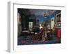 Portrait of Mary Christine of Savoy in the Royal Palace of Naples-Carlo De Falco-Framed Giclee Print