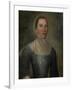 Portrait of Mary Crosswell, 1763-Joseph Badger-Framed Giclee Print