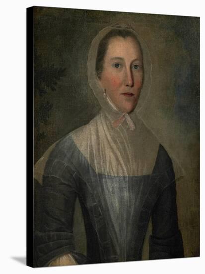 Portrait of Mary Crosswell, 1763-Joseph Badger-Stretched Canvas
