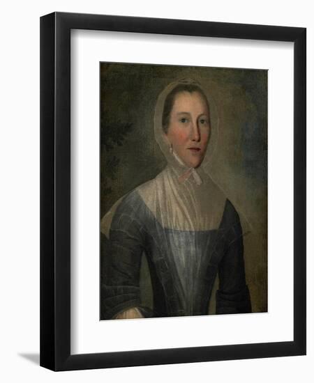 Portrait of Mary Crosswell, 1763-Joseph Badger-Framed Giclee Print