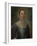 Portrait of Mary Crosswell, 1763-Joseph Badger-Framed Giclee Print