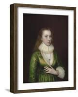 Portrait of Mary Darrell-Robert Peake-Framed Giclee Print