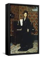 Portrait of Mary Donegani, 1869-Giovanni Boldini-Framed Stretched Canvas